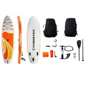 Sup-board двухслойный #2 Orange/Yellow (10.6FT) — Фото №2