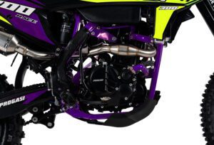 Мотоцикл PROGASI RACE 300 WAVE (NB300) Purple/Yellow — Фото №4